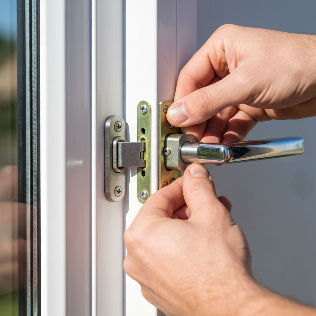 Window and door hardware repairs